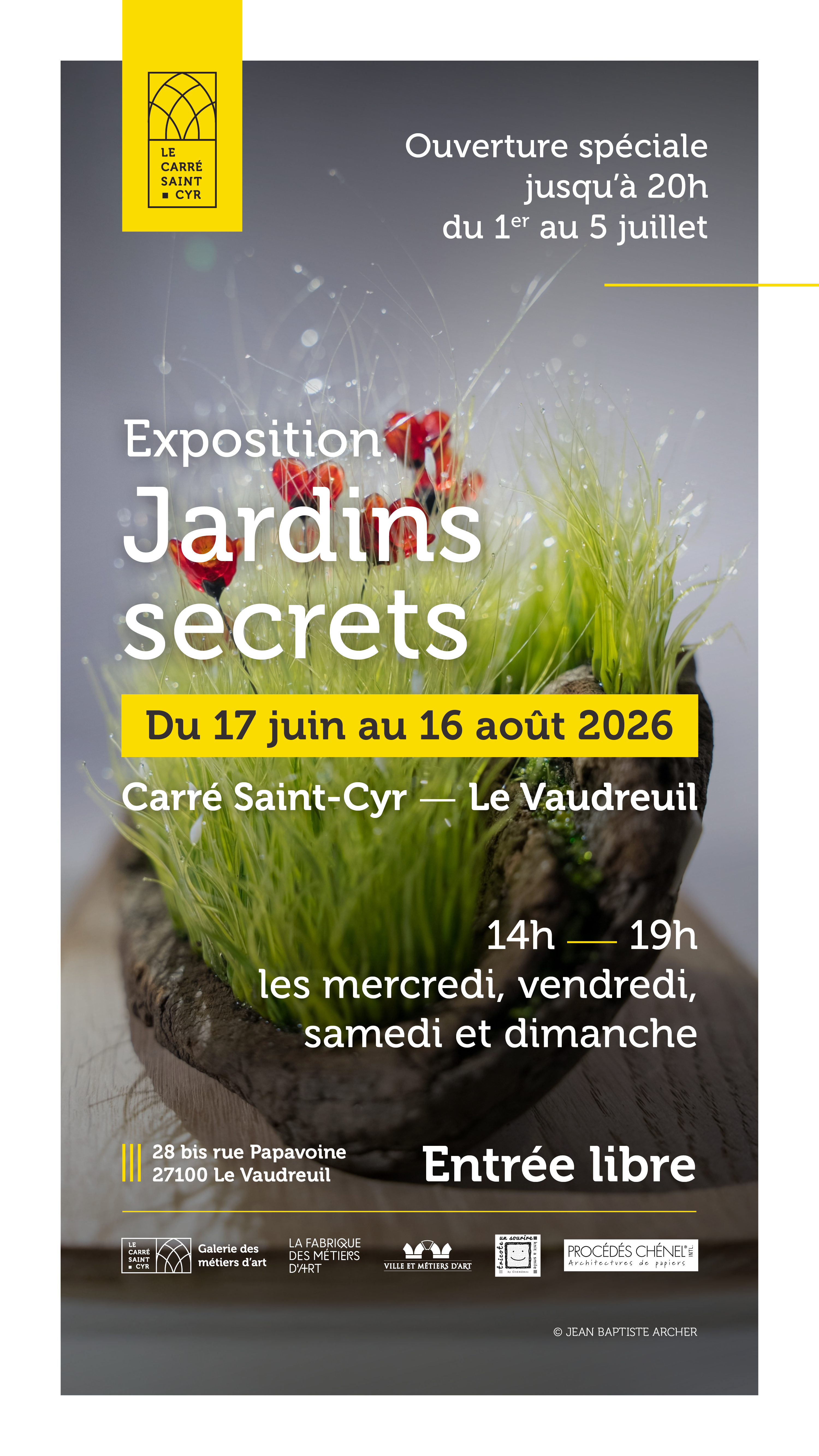 EXPOSITION JARDIN SECRETS
